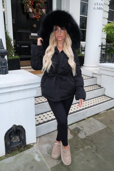 Livia | Fur Padded Coat