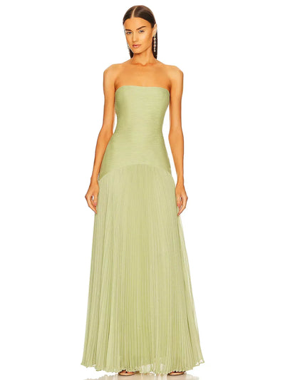 Livia | Forest Maxi Dress