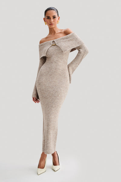 Livia | Fluffy Knit Dress