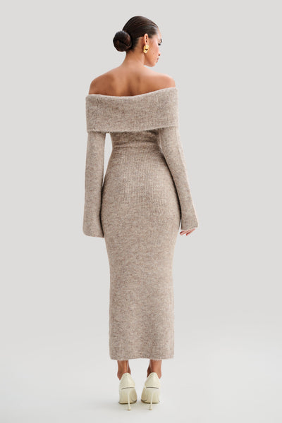 Livia | Fluffy Knit Dress