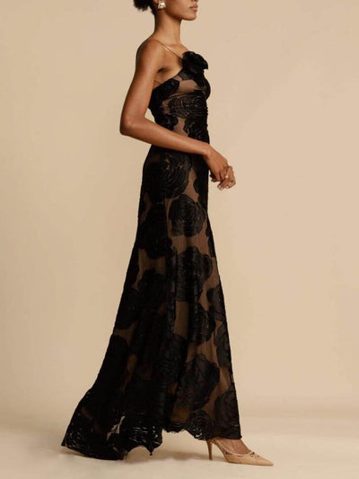 Livia | Flower Maxi Dress