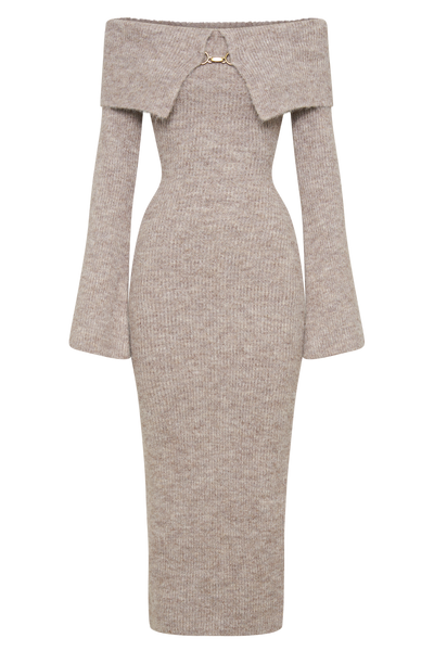 Livia | Fluffy Knit Dress