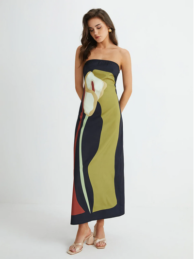 Livia | Emerald Maxi Dress