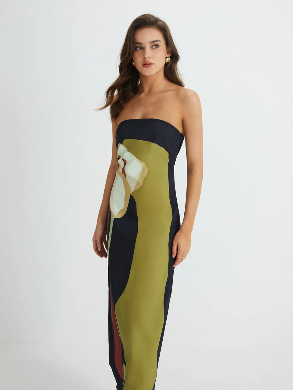 Livia | Emerald Maxi Dress