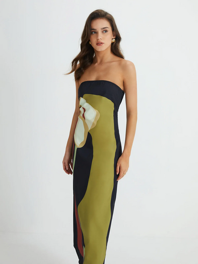 Livia | Emerald Maxi Dress