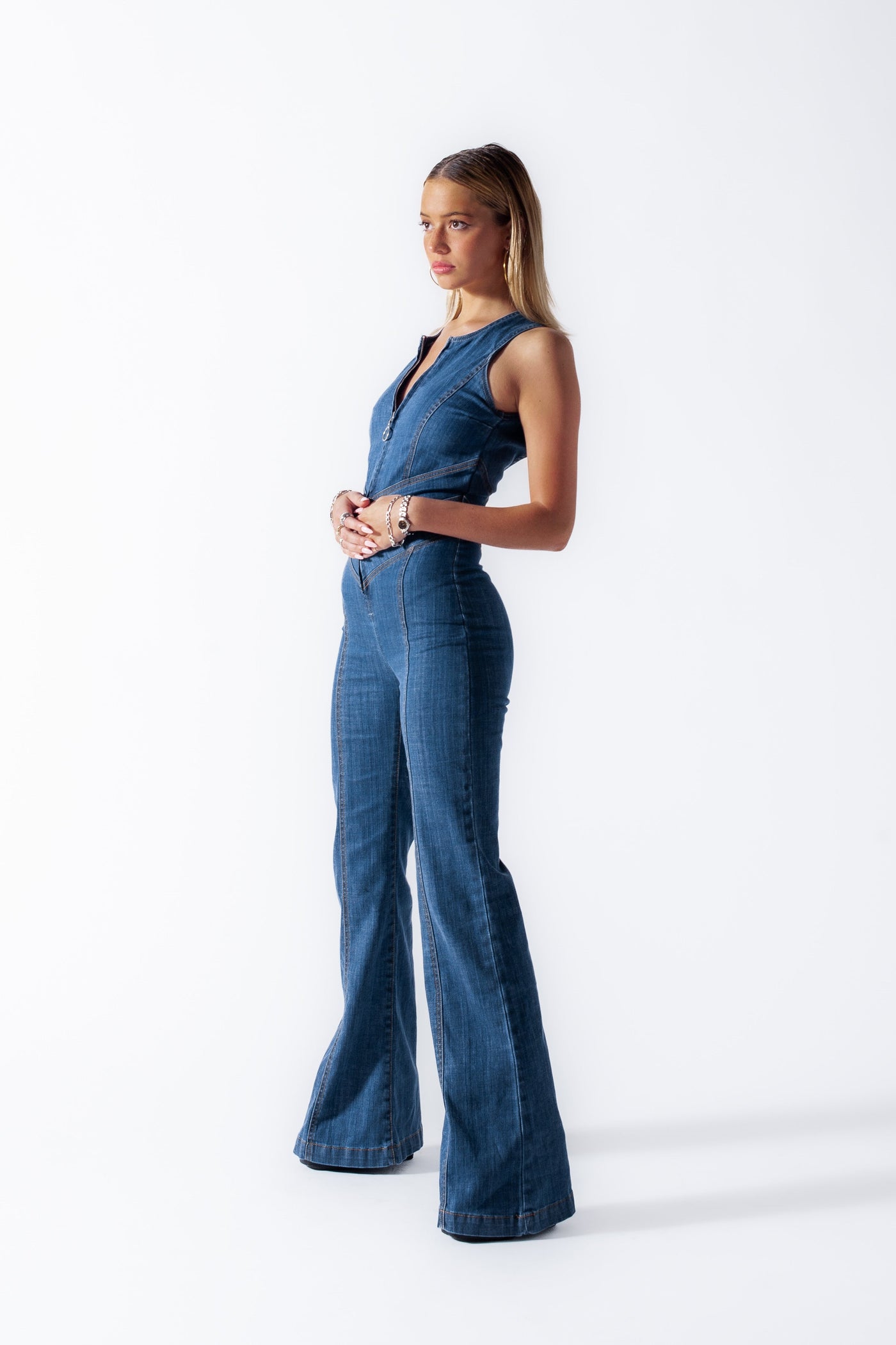 Livia | Lovely Denim Jumpsuit