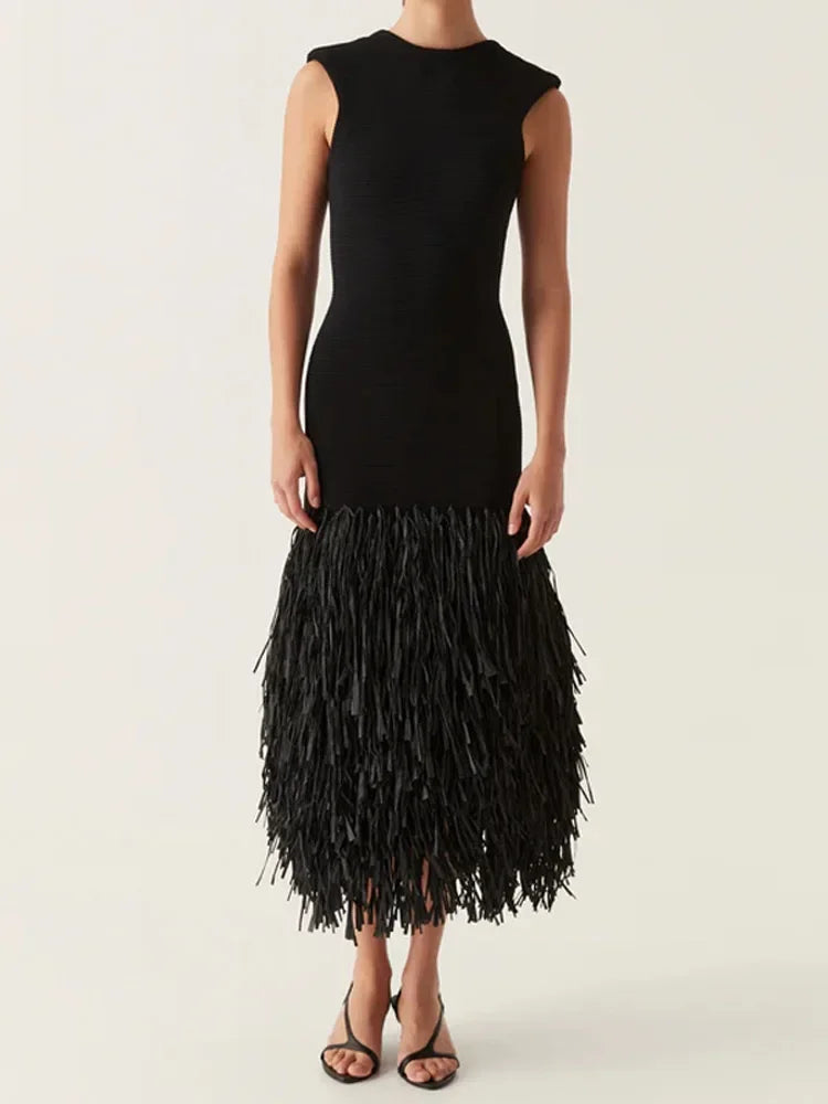 Livia | Ebony Maxi Dress