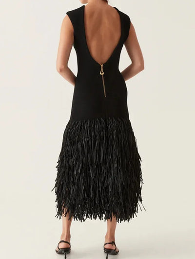 Livia | Ebony Maxi Dress